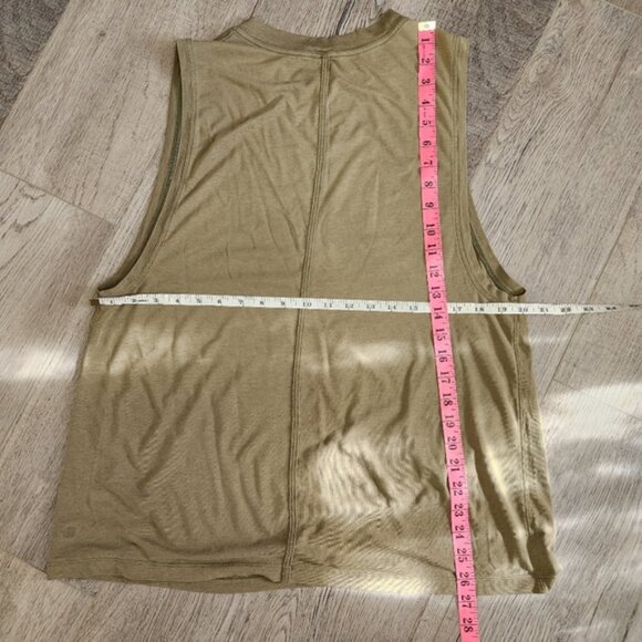 Lucky Brand Neutral Floral Button Front Tie Waist Short Sleeve Size L - Picture 10 of 10